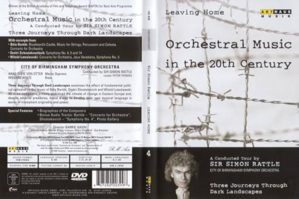 7DVD リーヴィング・ホーム 20世紀の管弦楽曲 サイモン・ラトル 音楽旅行 Amazon.co.jp: 「リーヴィング・ホーム」20世紀の管弦楽曲(サー